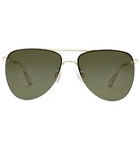 Le Specs The Prince zonnebril goud-khaki