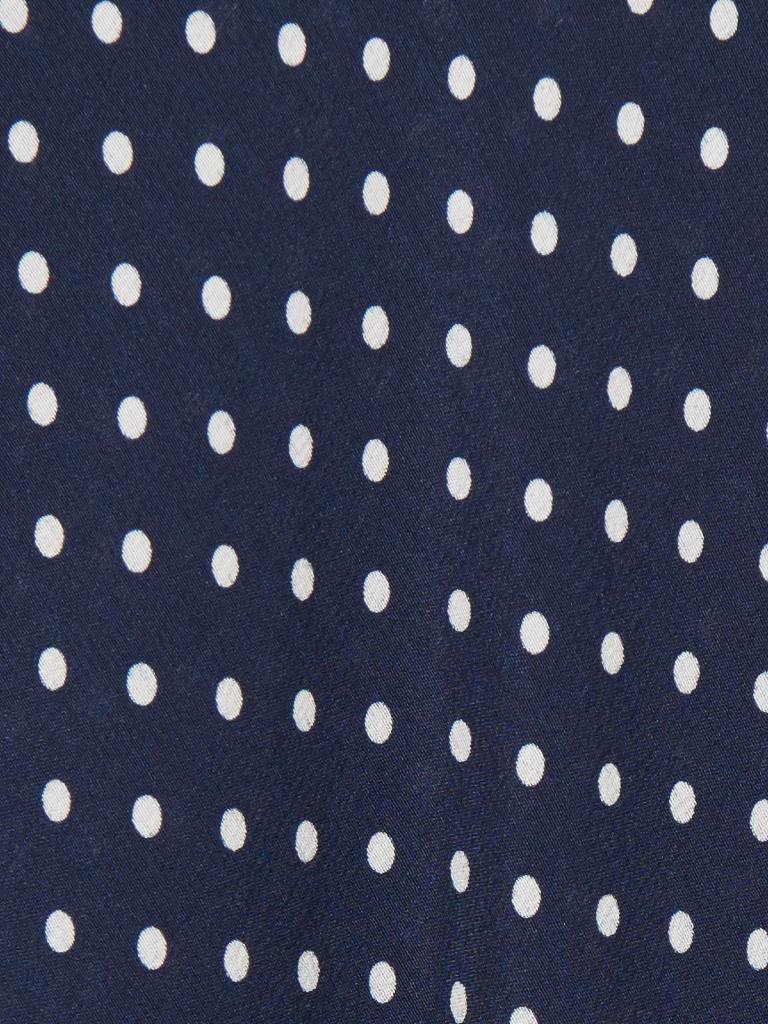 Gold Hawk Jurk donkerblauw met witte stippen