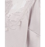 Gold Hawk Floral Top mit Spitze grau