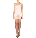 Gold Hawk Floral singlet met kant licht roze