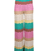 M Missoni Flared trousers multicolor