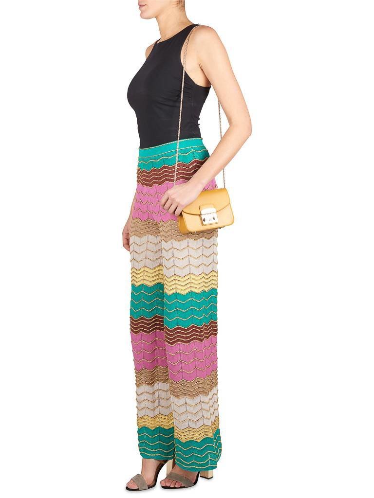 M Missoni Flared trousers multicolor