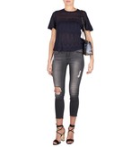 M Missoni Lurex top dark blue