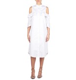 Notes Du Nord Overhemdjurk met open schouders wit