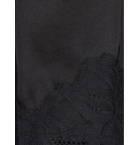 Gold Hawk Floral shorts with lace black