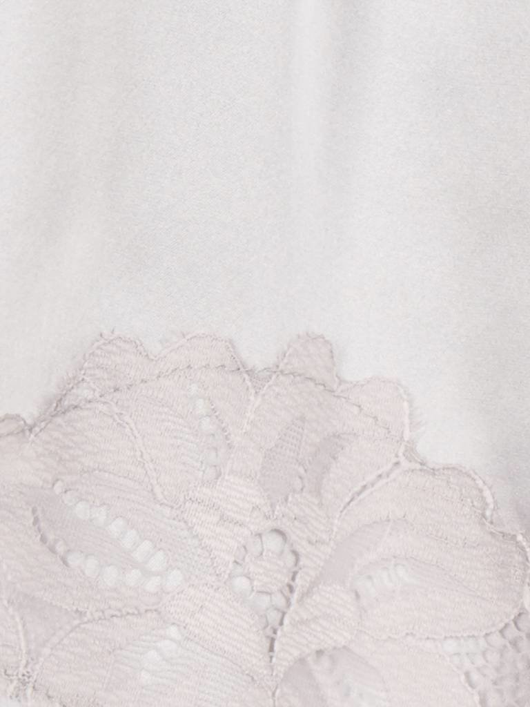 Gold Hawk Floral shorts with lace grey