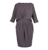 Notes Du Nord Ashlee jurk antraciet