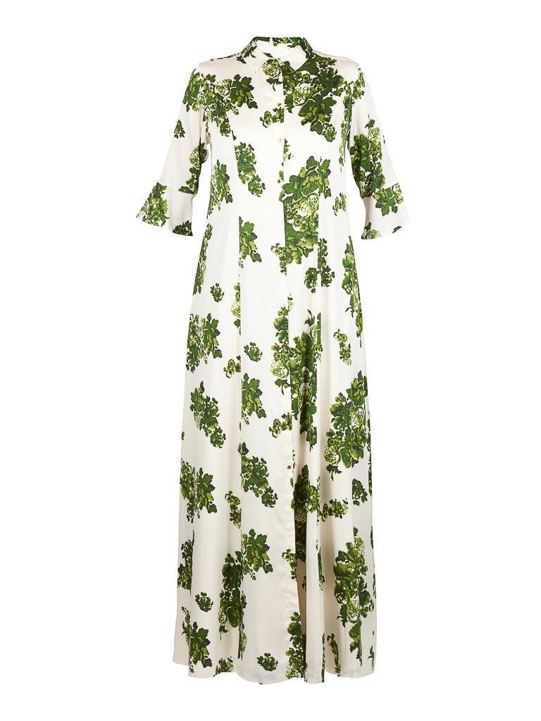 Notes Du Nord Azura maxi dress white