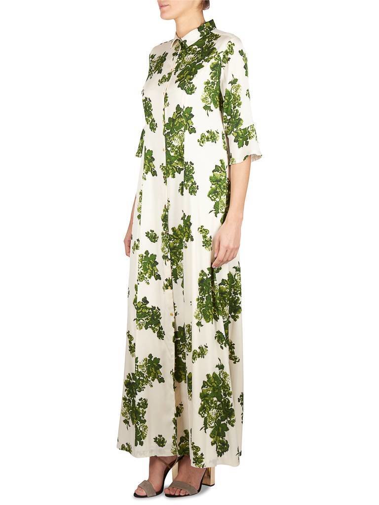 Notes Du Nord Azura maxi dress white