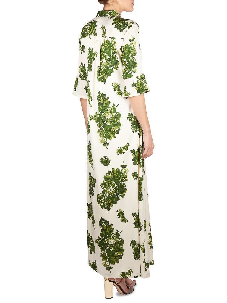 Notes Du Nord Azura maxi jurk wit