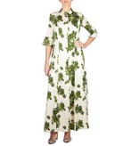 Notes Du Nord Azura maxi jurk wit