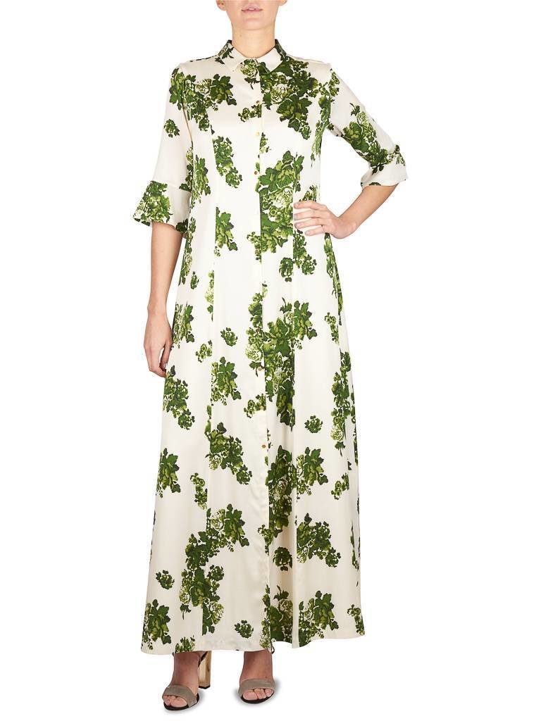 Notes Du Nord Azura maxi dress white