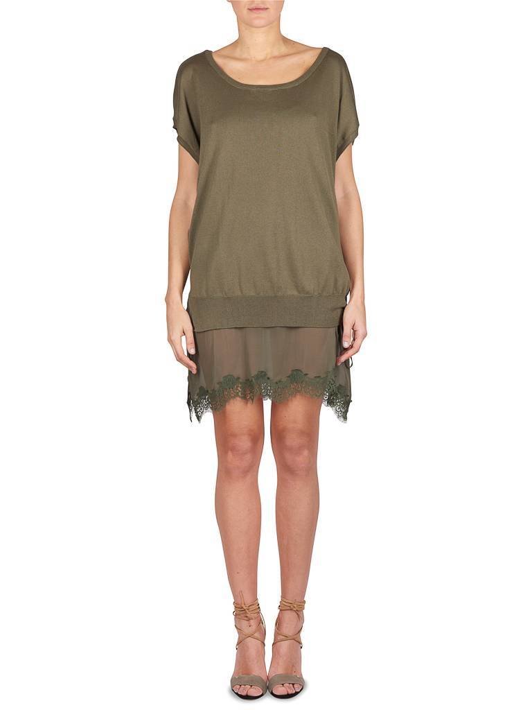 Gold Hawk Jurk legergroen