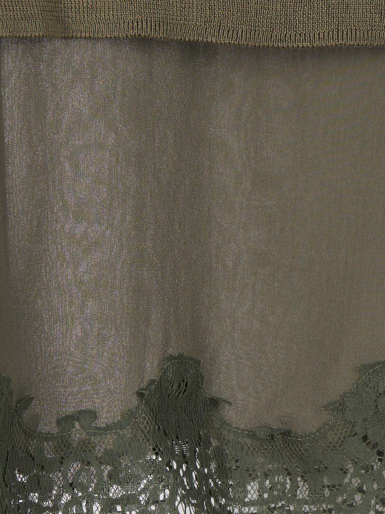 Gold Hawk Dress army green