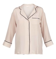 Gold Hawk Pyjama Bluse beige