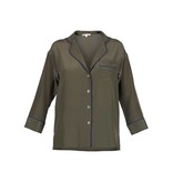 Gold Hawk Pyjama blouse legergroen