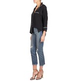 Gold Hawk Pyjama blouse black