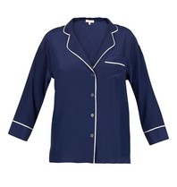 Gold Hawk Pyjama blouse dark blue