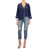 Gold Hawk Pyjama blouse donkerblauw