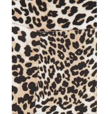 Elisabetta Franchi Leopard print trousers beige