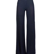 Pierre Balmain Plissé broek donkerblauw