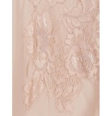 Gold Hawk Kimono met kant nude