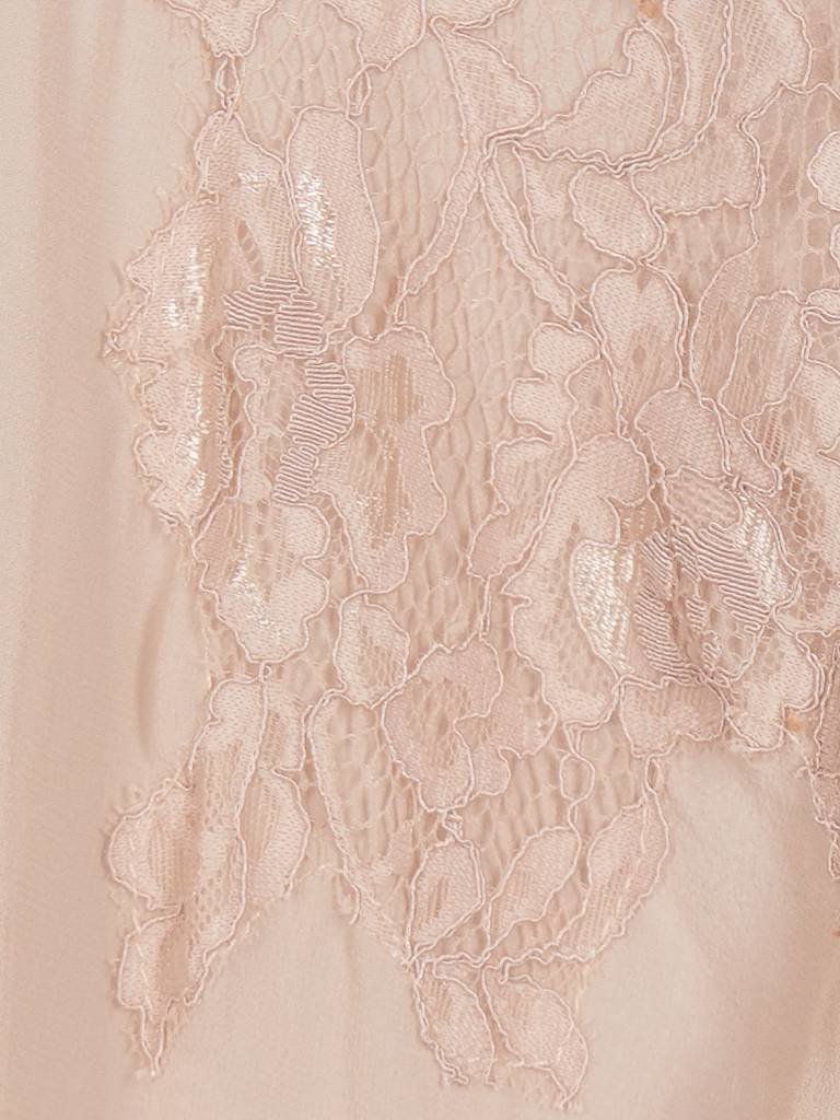 Gold Hawk Kimono met kant nude