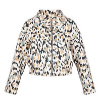 Áeron Bomber jacket with print multi-cream