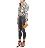 Áeron Bomber jacket with print multi-cream