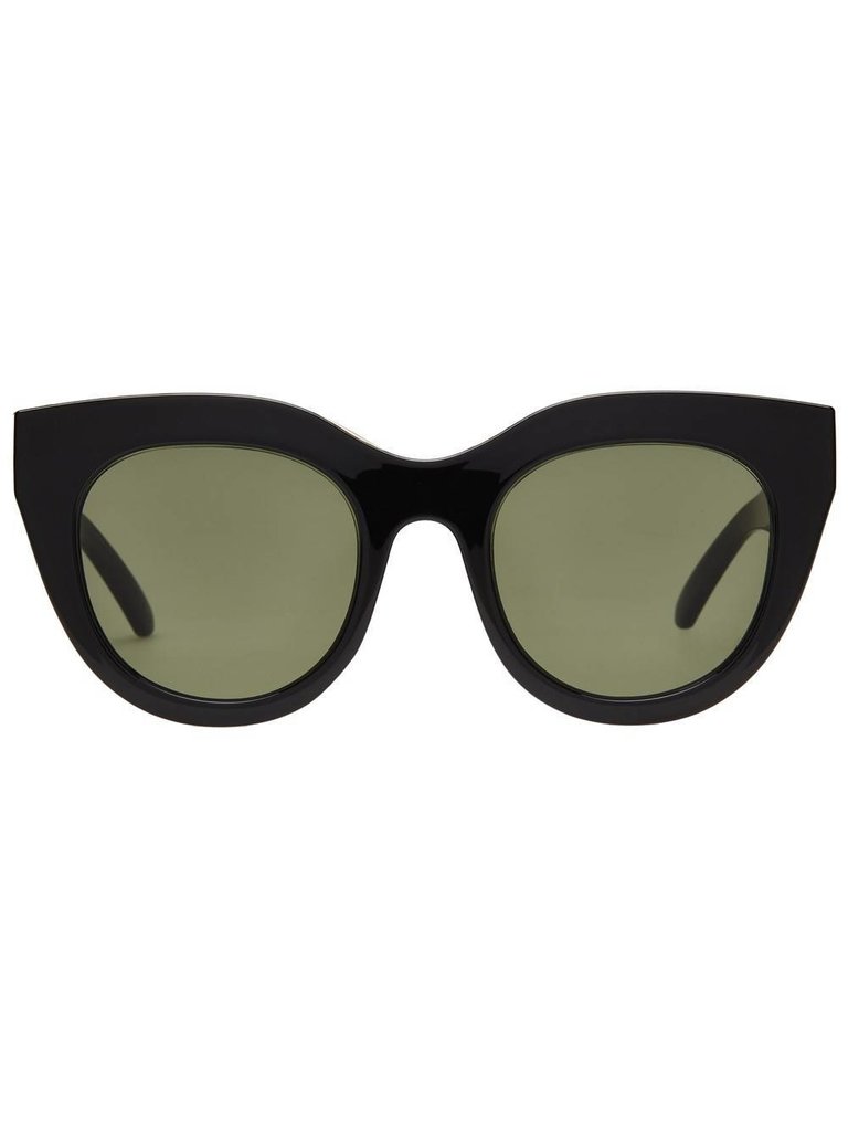 Le Specs Air Heart zonnebril zwart