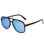 Le Specs Cousteau zonnebril matte tortoise