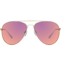 Le Specs Drop Top zonnebril brushed gold