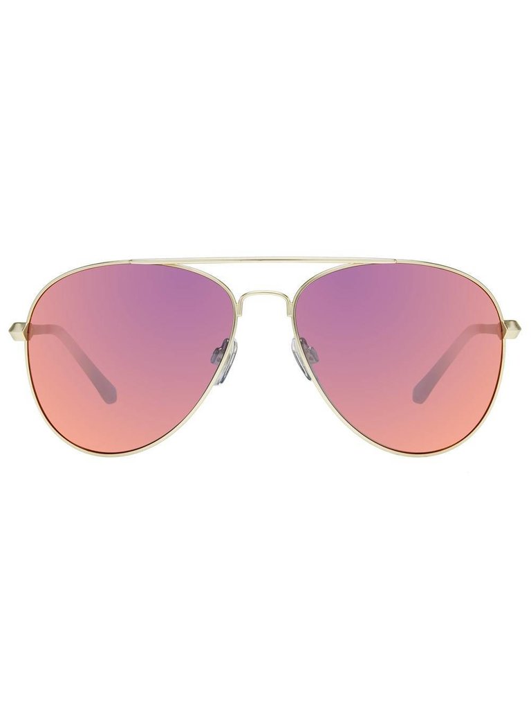 Le Specs Drop Top sunglasses brushed gold