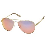 Le Specs Drop Top Sonnenbrille brushed gold