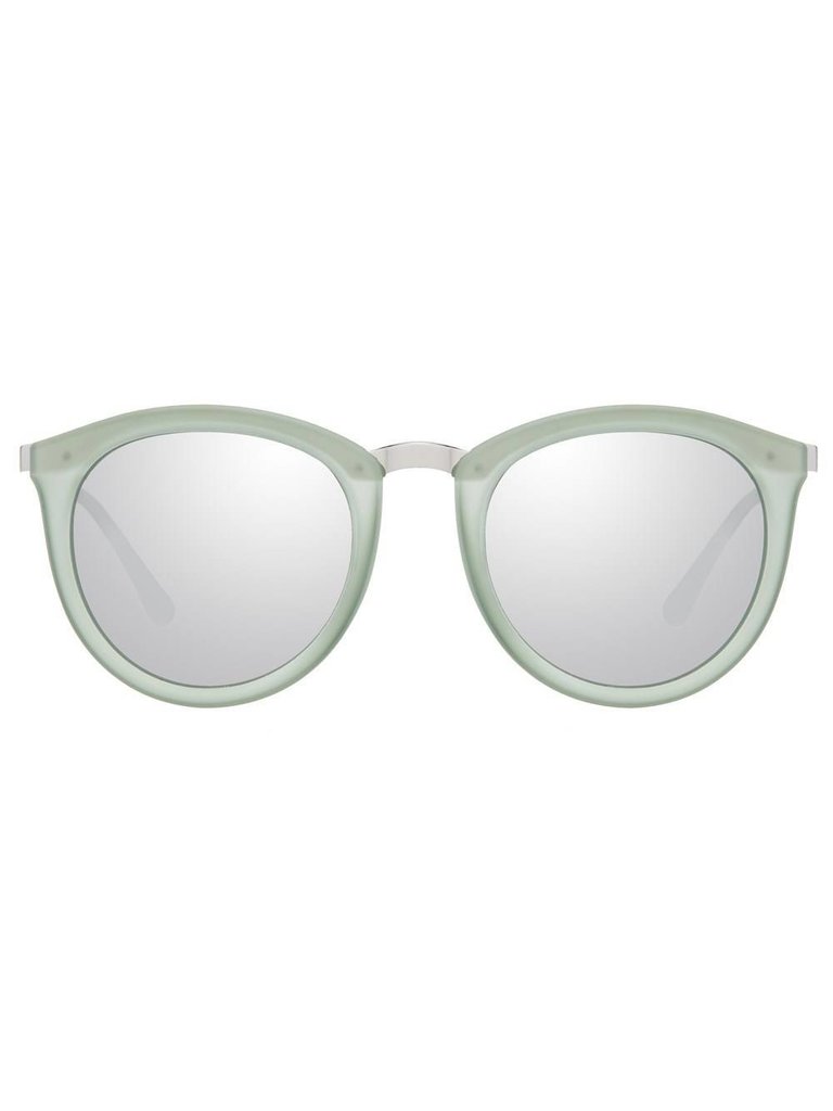 Le Specs No Smirking Sonnenbrille olive Gummi