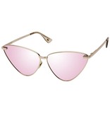 Le Specs Luxe Nero Sonnenbrille Rose