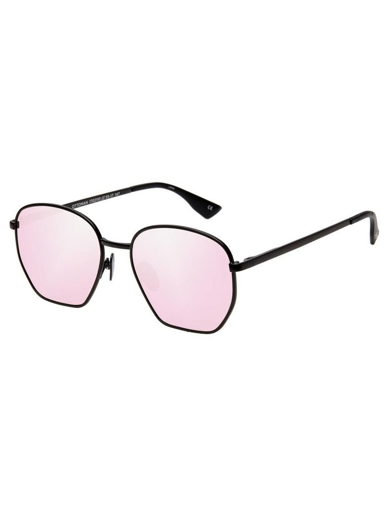 Le Specs Luxe Ottoman Sonnenbrille mattschwarz