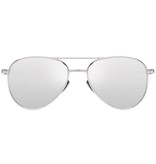 Le Specs Luxe Imperium Sonnenbrille Platin Silber