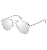 Le Specs Luxe Imperium Sonnenbrille Platin Silber