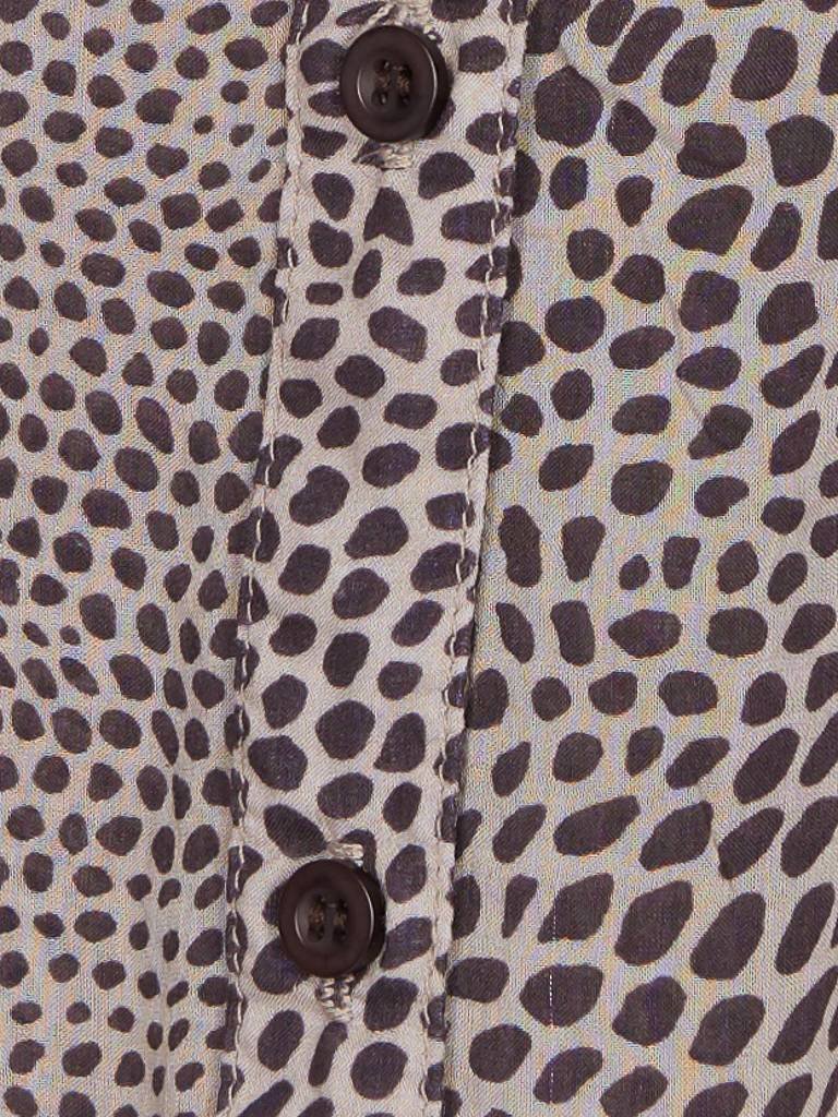 Bella Dahl Printed blouse truffle beige