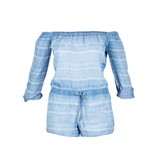 Bella Dahl Off-shoulder jumpsuit blue