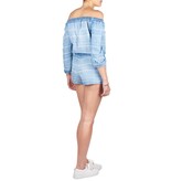 Bella Dahl Off-Schulter Jumpsuit blau