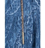 Michael Kors Kleid mit Aufdruck blau