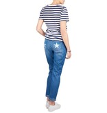 Zoe Karssen Sucker T-shirt blue-white striped