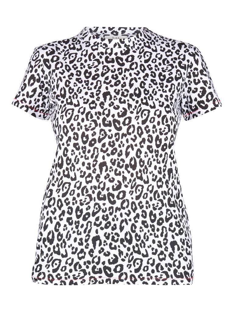 Rika Heidi t-shirt leopard white