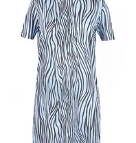 Rika Ola t-shirt jurk blauw