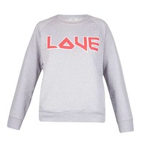 Rika Love sweater grijs