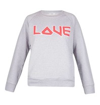 Rika Love Sweatshirt grau