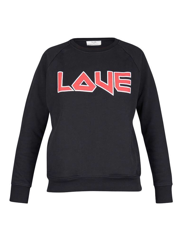 Rika Love Sweatshirt schwarz