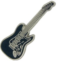 Godert.me Guitar pin dark blue silver
